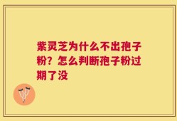 紫灵芝为什么不出孢子粉？怎么判断孢子粉过期了没