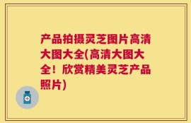 产品拍摄灵芝图片高清大图大全(高清大图大全！欣赏精美灵芝产品照片)