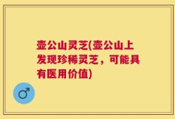 壶公山灵芝(壶公山上发现珍稀灵芝，可能具有医用价值)
