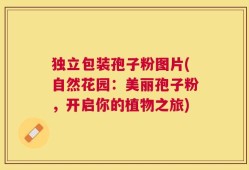 独立包装孢子粉图片(自然花园：美丽孢子粉，开启你的植物之旅)