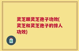 灵芝跟灵芝孢子功效(灵芝和灵芝孢子的惊人功效)