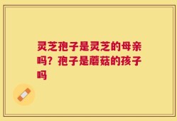 灵芝孢子是灵芝的母亲吗？孢子是蘑菇的孩子吗