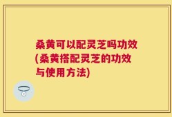 桑黄可以配灵芝吗功效(桑黄搭配灵芝的功效与使用方法)