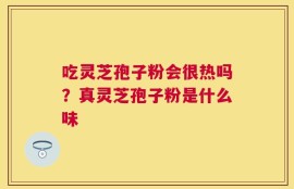吃灵芝孢子粉会很热吗？真灵芝孢子粉是什么味