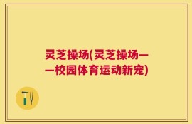 灵芝操场(灵芝操场——校园体育运动新宠)