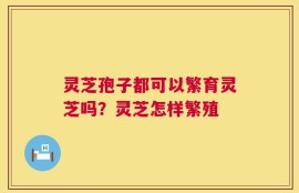 灵芝孢子都可以繁育灵芝吗？灵芝怎样繁殖
