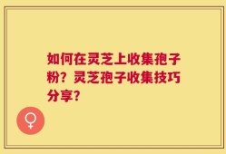 如何在灵芝上收集孢子粉？灵芝孢子收集技巧分享？