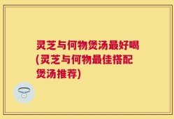 灵芝与何物煲汤最好喝(灵芝与何物最佳搭配煲汤推荐)