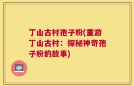 丁山古村孢子粉(重游丁山古村：探秘神奇孢子粉的故事)