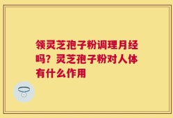 领灵芝孢子粉调理月经吗？灵芝孢子粉对人体有什么作用