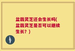 盆栽灵芝还会生长吗(盆栽灵芝是否可以继续生长？)