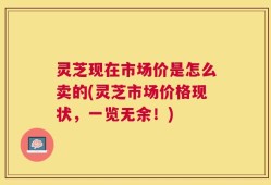 灵芝现在市场价是怎么卖的(灵芝市场价格现状，一览无余！)