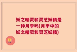 妖之精灵和灵芝妖精是一种月季吗(月季中的妖之精灵和灵芝妖精)