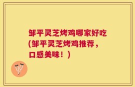 邹平灵芝烤鸡哪家好吃(邹平灵芝烤鸡推荐，口感美味！)