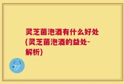 灵芝菌泡酒有什么好处(灵芝菌泡酒的益处-解析)