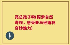 亮总孢子粉(探索自然奇观，感受亚马逊雨林奇妙魅力)