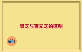 灵芝与顶元芝的区别