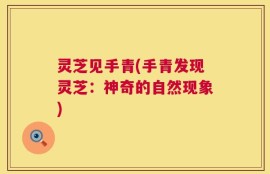 灵芝见手青(手青发现灵芝：神奇的自然现象)