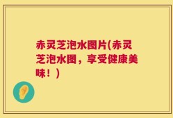 赤灵芝泡水图片(赤灵芝泡水图，享受健康美味！)
