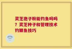 灵芝孢子粉能钓鱼吗吗？灵芝种子和管理技术钓鲫鱼技巧