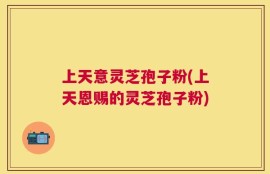 上天意灵芝孢子粉(上天恩赐的灵芝孢子粉)