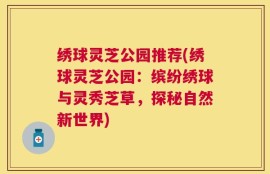 绣球灵芝公园推荐(绣球灵芝公园：缤纷绣球与灵秀芝草，探秘自然新世界)