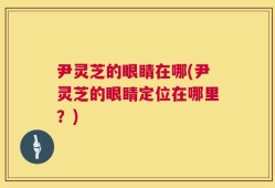尹灵芝的眼睛在哪(尹灵芝的眼睛定位在哪里？)