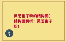 灵芝孢子粉的结构图(结构图解析：灵芝孢子粉)