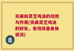 天麻和灵芝鸡汤的功效与作用(天麻灵芝鸡汤的好处，有效改善身体状况)