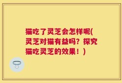 猫吃了灵芝会怎样呢(灵芝对猫有益吗？探究猫吃灵芝的效果！)
