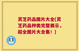 灵芝药品图片大全(灵芝药品种类完整展示，超全图片大合集！)