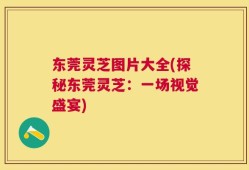 东莞灵芝图片大全(探秘东莞灵芝：一场视觉盛宴)