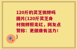 120斤的灵芝微胖吗图片(120斤灵芝身材微胖照走红，网友点赞称：更健康有活力！)
