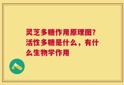 灵芝多糖作用原理图？活性多糖是什么，有什么生物学作用