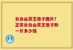 长白山灵芝孢子图片？正宗长白山灵芝孢子粉一斤多少钱