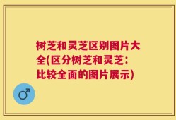 树芝和灵芝区别图片大全(区分树芝和灵芝：比较全面的图片展示)