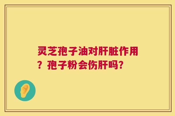灵芝孢子油对作用?孢子粉会伤吗? 灵芝孢子油对作用?孢子粉会伤吗?