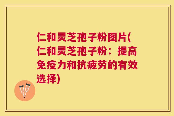 仁和灵芝孢子粉图片(仁和灵芝孢子粉:提高免疫力和的有效选择) 仁和灵芝孢子粉图片(仁和灵芝孢子粉:提高免疫力和的有效选择)