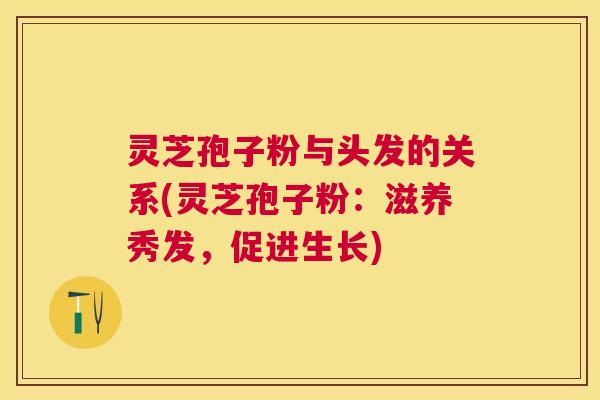 灵芝孢子粉与头发的关系(灵芝孢子粉:滋养秀发,促进生长) 灵芝孢子粉与头发的关系(灵芝孢子粉:滋养秀发,促进生长)
