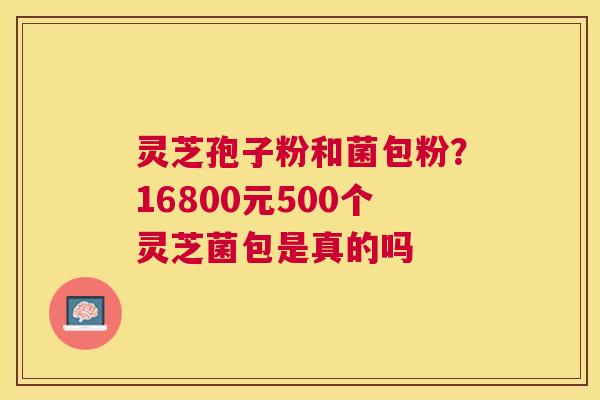 灵芝孢子粉和菌包粉？16800元500个灵芝菌包是真的吗