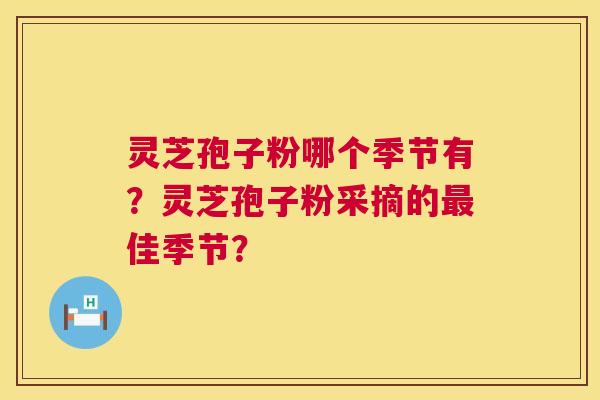 灵芝孢子粉哪个季节有?灵芝孢子粉采摘的佳季节? 灵芝孢子粉哪个季节有?灵芝孢子粉采摘的佳季节?