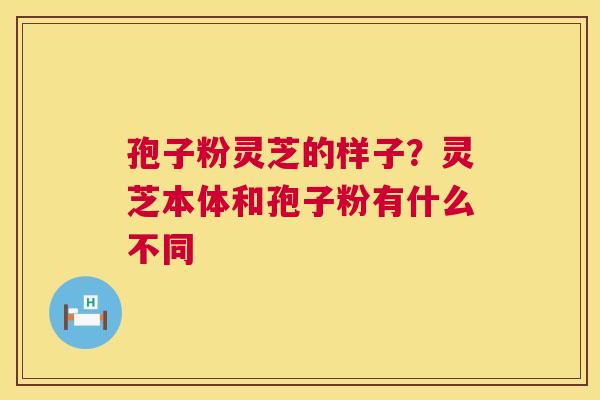 孢子粉灵芝的样子?灵芝本体和孢子粉有什么不同 孢子粉灵芝的样子?灵芝本体和孢子粉有什么不同