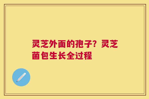 灵芝外面的孢子?灵芝菌包生长全过程 灵芝外面的孢子?灵芝菌包生长全过程