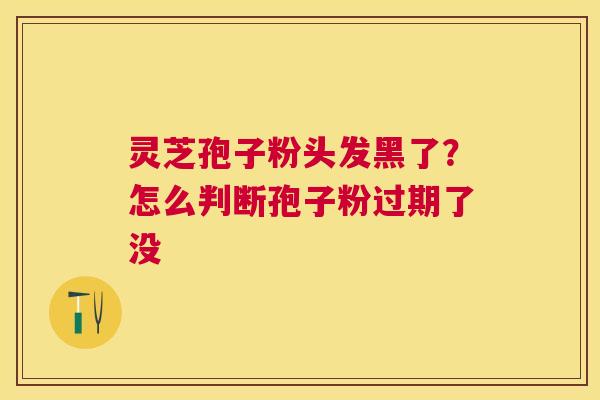 灵芝孢子粉头发黑了?怎么判断孢子粉过期了没 灵芝孢子粉头发黑了?怎么判断孢子粉过期了没