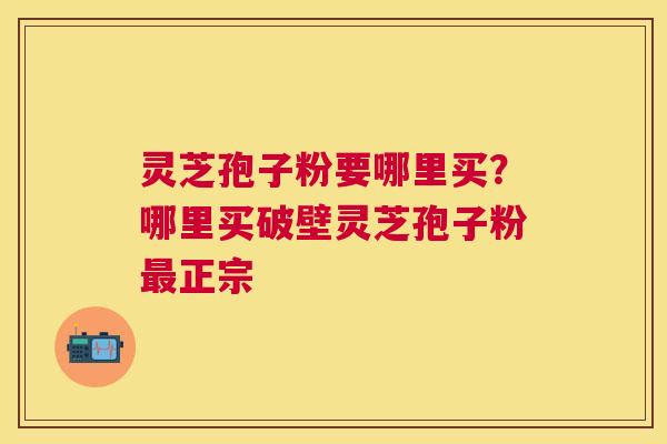 灵芝孢子粉要哪里买?哪里买破壁灵芝孢子粉正宗 灵芝孢子粉要哪里买?哪里买破壁灵芝孢子粉正宗