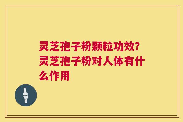 灵芝孢子粉颗粒功效?灵芝孢子粉对人体有什么作用 灵芝孢子粉颗粒功效?灵芝孢子粉对人体有什么作用