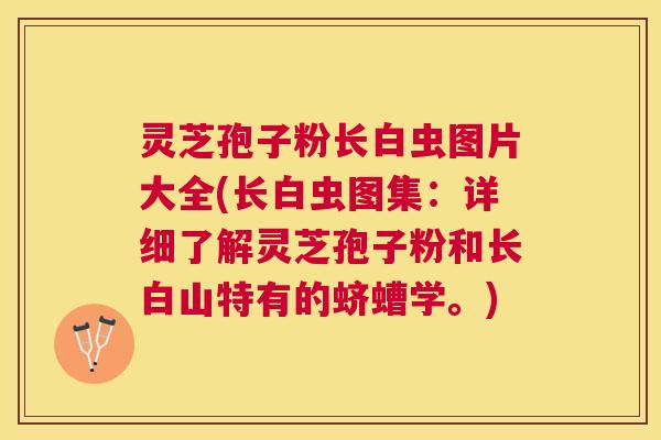 灵芝孢子粉长白虫图片大全(长白虫图集：详细了解灵芝孢子粉和长白山特有的蛴螬学。)