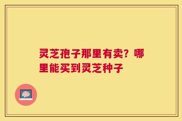 灵芝孢子那里有卖？哪里能买到灵芝种子