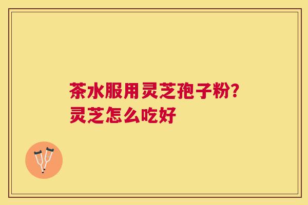茶水服用灵芝孢子粉？灵芝怎么吃好