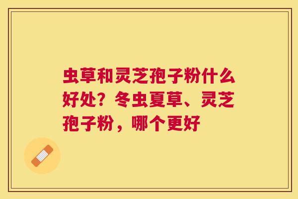 虫草和灵芝孢子粉什么好处?冬虫夏草、灵芝孢子粉,哪个更好 虫草和灵芝孢子粉什么好处?冬虫夏草、灵芝孢子粉,哪个更好